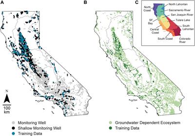 A Machine Learning Approach to Predict Groundwater Levels in California Reveals Ecosystems at Risk